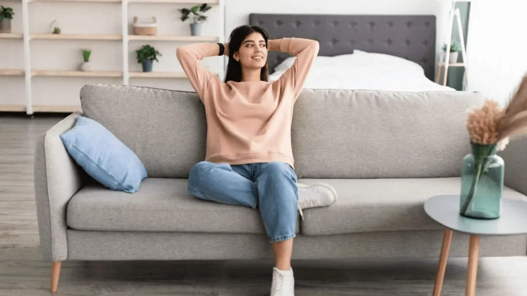 Sitting Poses on Sofa