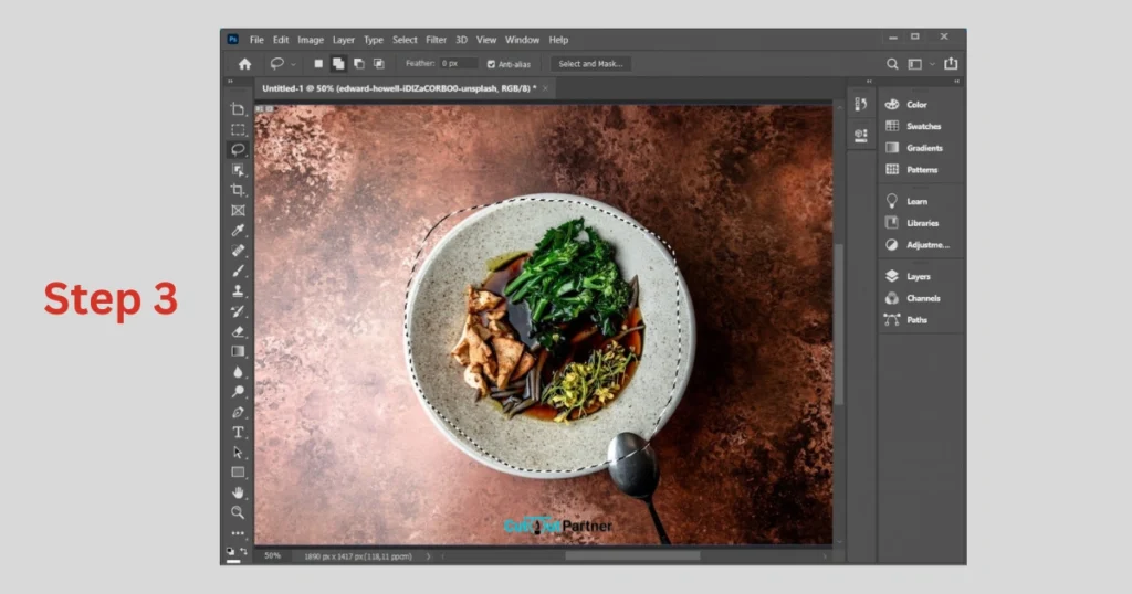  step 3, New layer with clipped content