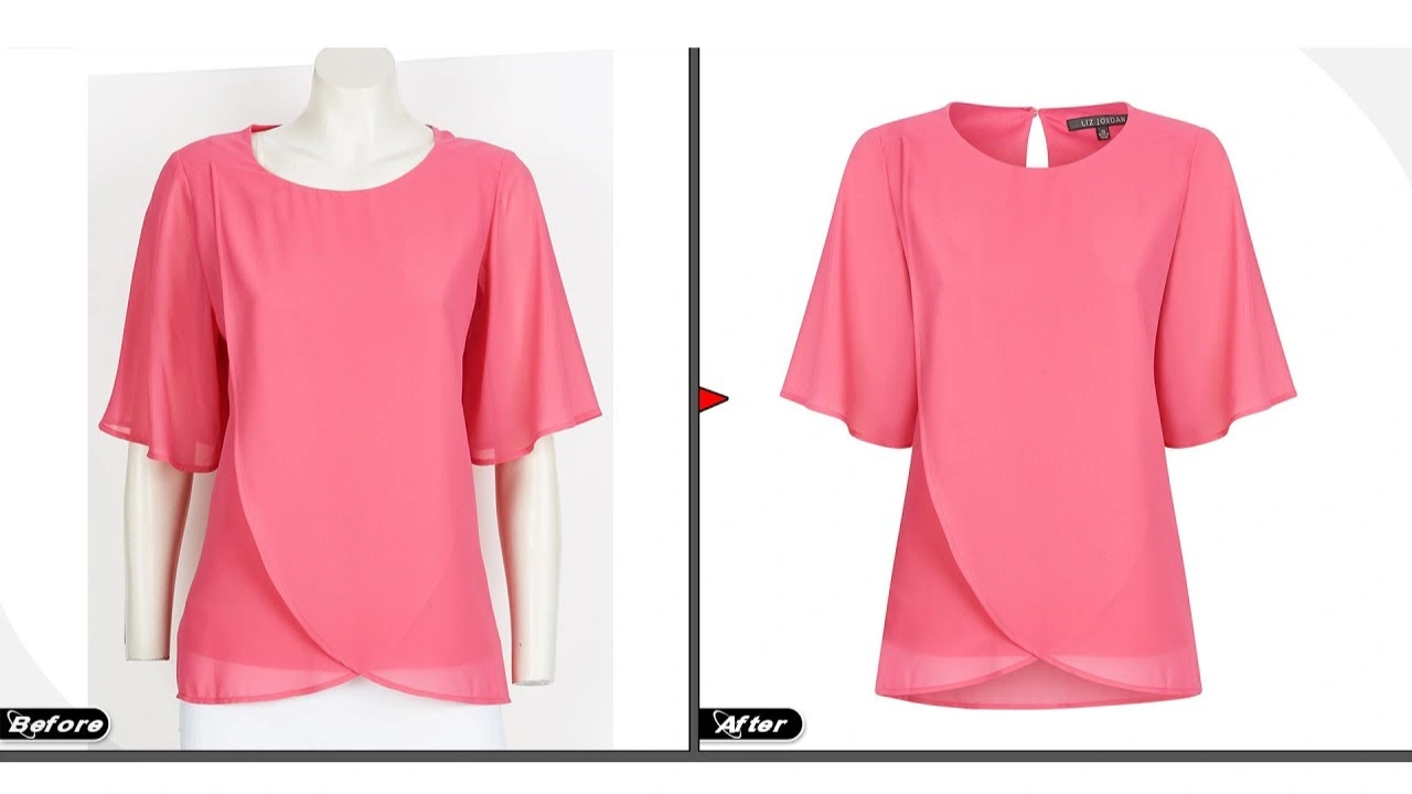 Invisible Ghost Mannequin Photo Editing Services