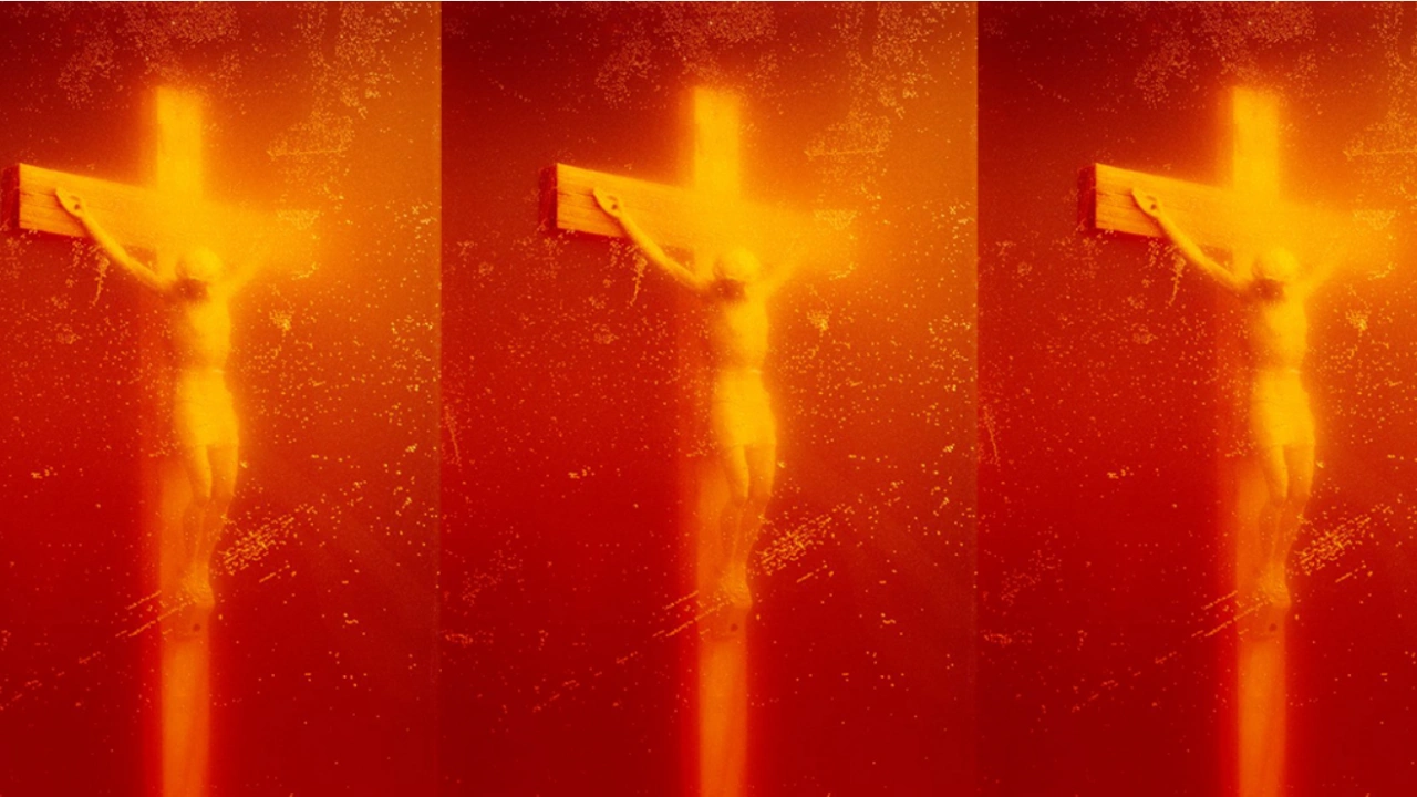 Immersions (Piss Christ) (1987) — Andres Serrano
