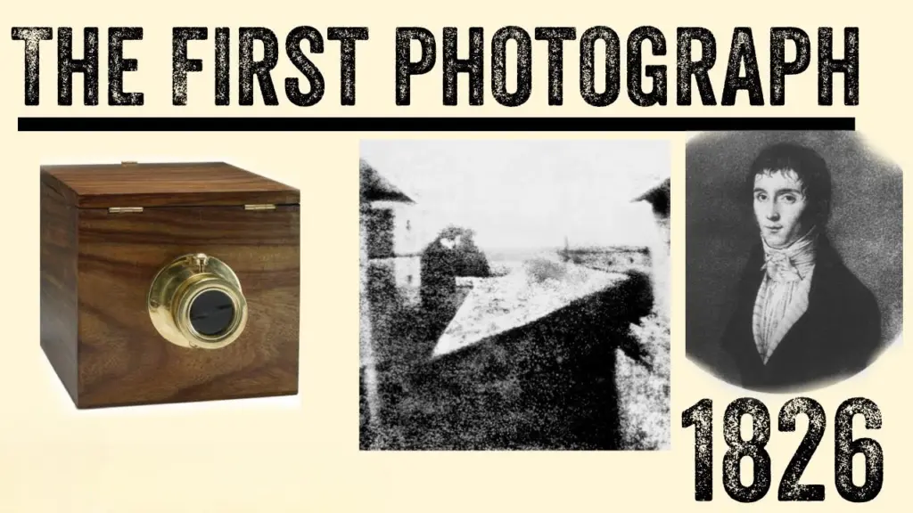 When Was the First Picture Taken History of Photography